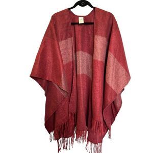 Woolrich Women's Shawl One Size Cranberry